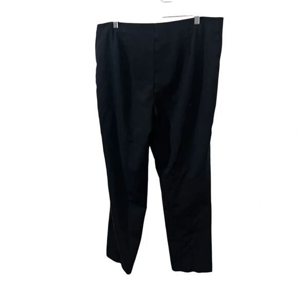 J.JILL Women's Black Ponte Slim Leg Pull-On Pants Size medium - Picture 2 of 3